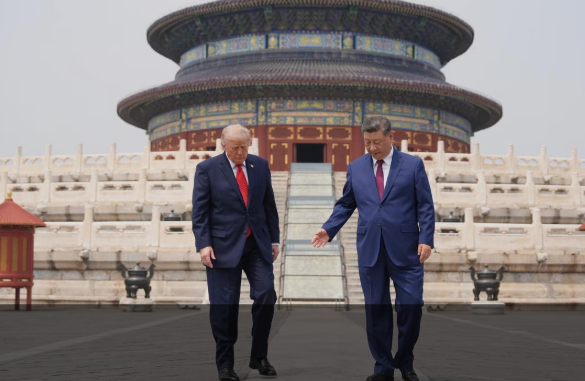 Trump Akhiri Kunjungan Dua Hari ke Beijing, China Ingin Perang Diakhiri